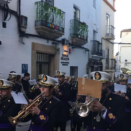 Turisticos Domus Seleqtia Plaza Mayor Caces